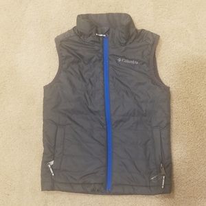 Columbia omniheat gray vest boys x-small